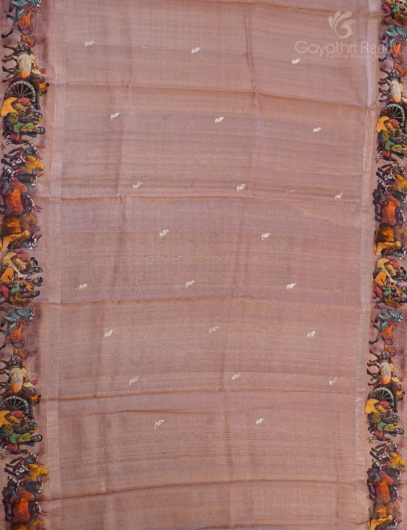 PURE DESI TUSSAR KANTA WORK-TS1411