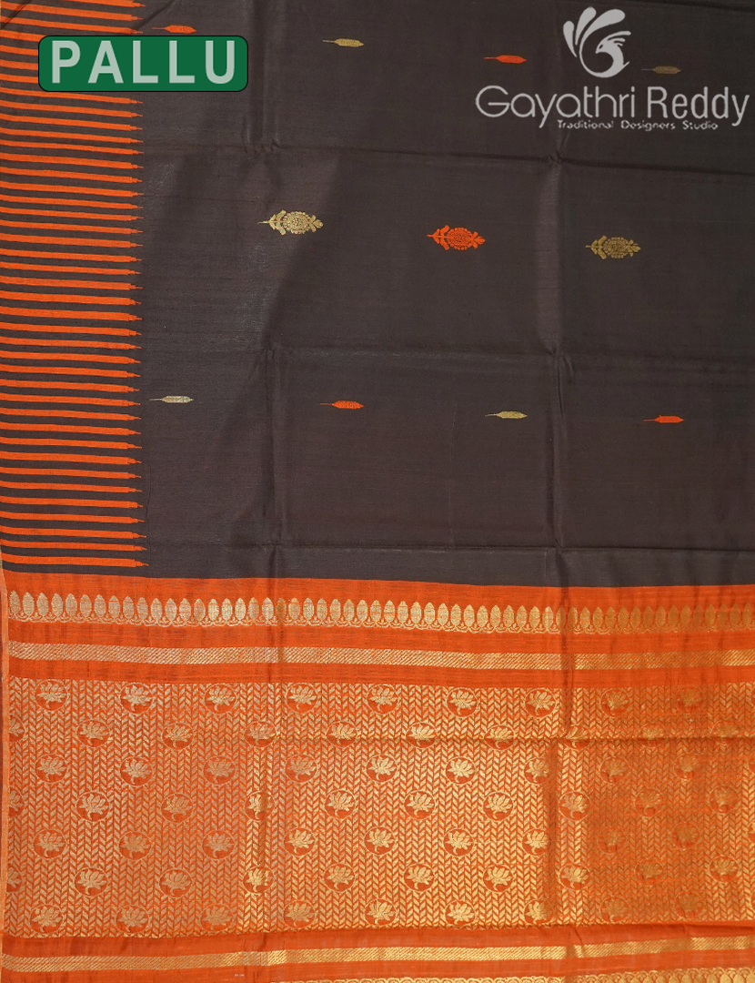 PURE KHADI PATTU SAREE-KHP1298