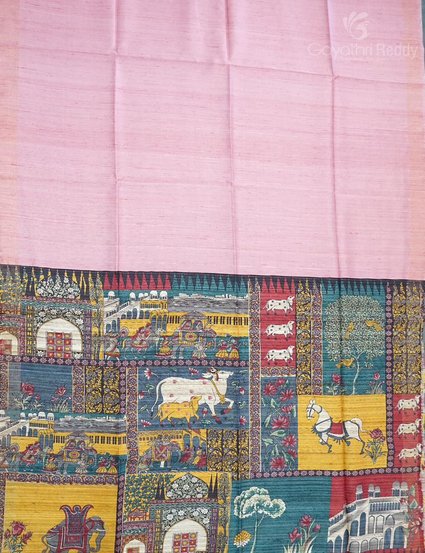 PURE DESI TUSSAR SILK-TS1381