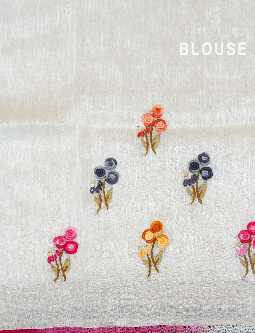 PURE LINEN HANDWORK-PLS115