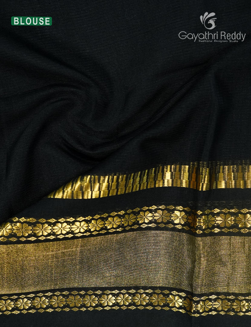 PURE CHANDERI MEDIUM BORDER SAREES -CPS1203