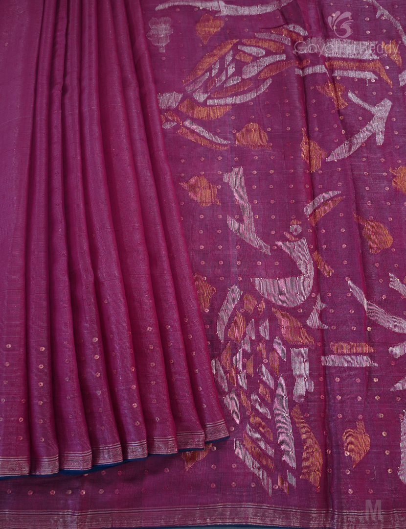 PURE TUSSAR SILK-TS1496