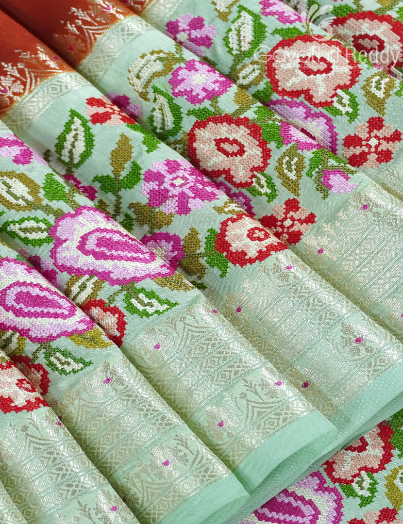 CHINIYA SILK SAREE-CS558