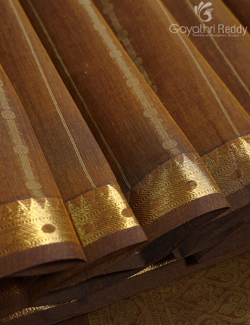 PURE KANCHI COTTON RICH PALLU-KC3086