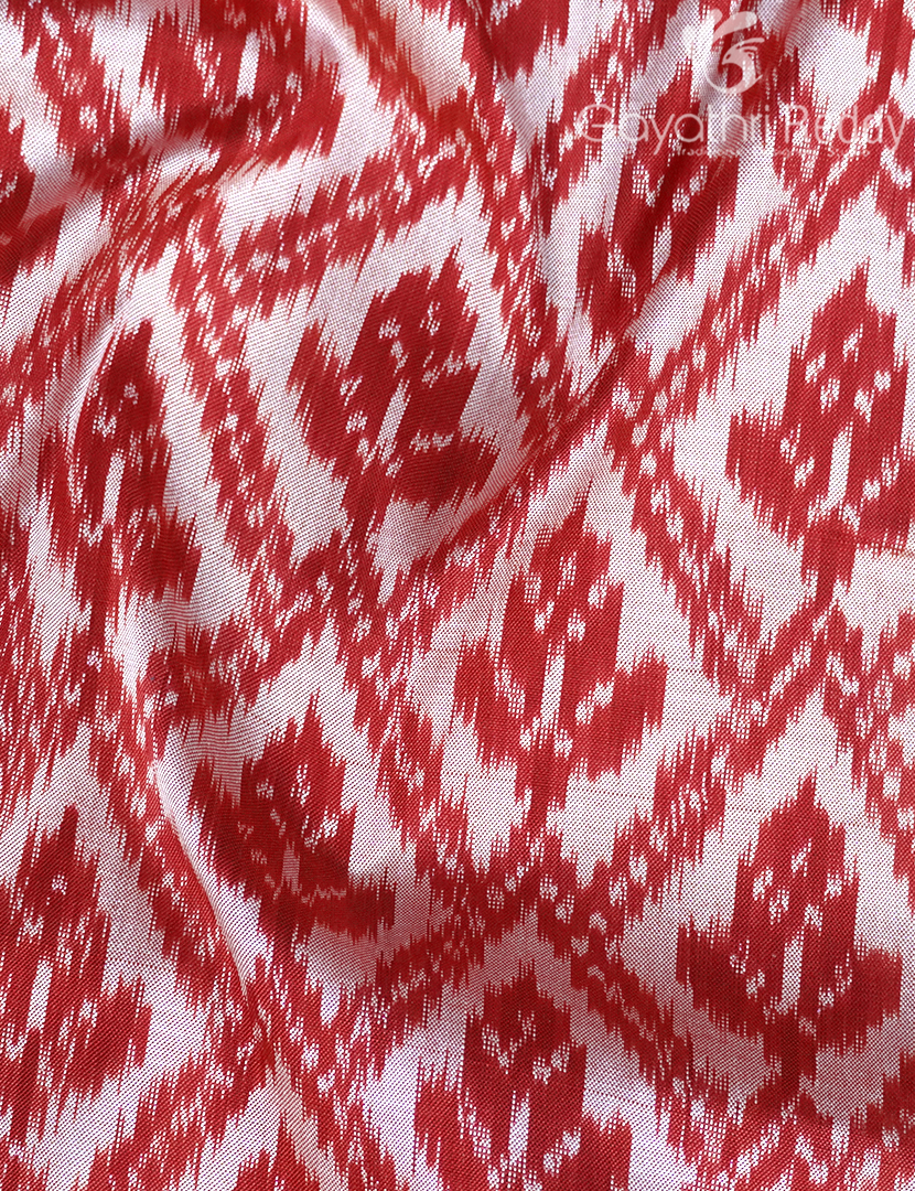 PURE TWILL IKKAT PATTU-IP782