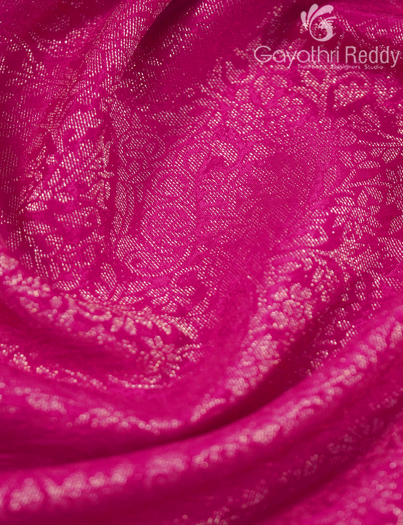 MYSORE CREPE BROCADE SAREE-MCB37