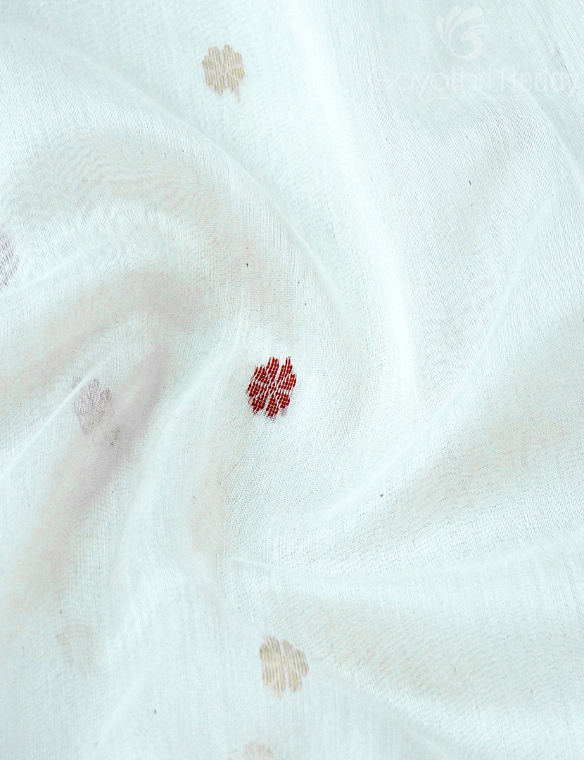 PURE CHANDERI SICO  SAREE-PCS666