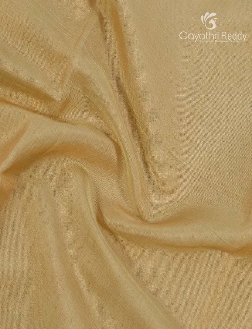 Pure Kanchi Sico Saree in Beige and Turquoise