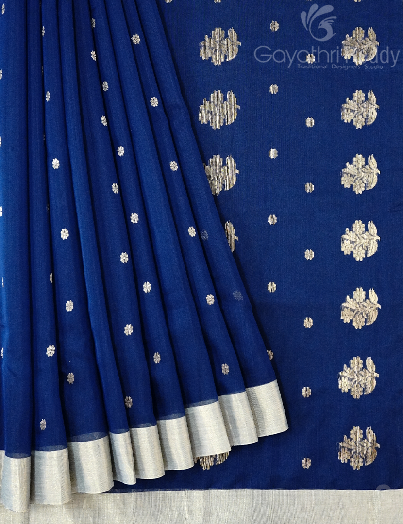 PURE CHANDERI SICO  SAREE-PCS667