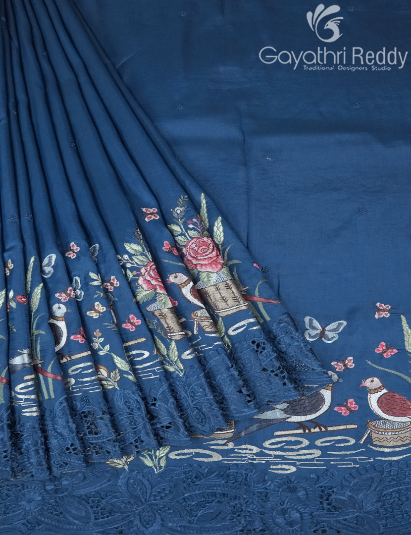 SEMI DUPION SILK SAREE-SDS132