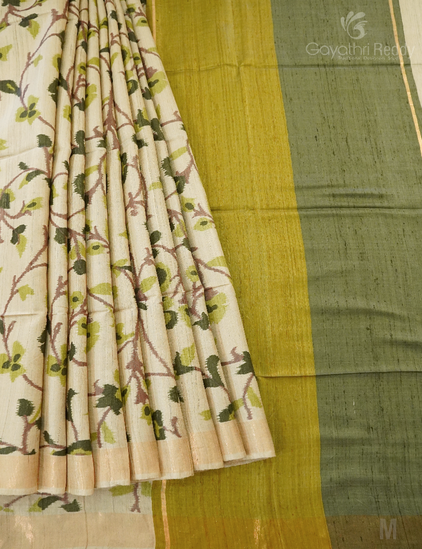 PURE DESI TUSSAR SILK-TS1344