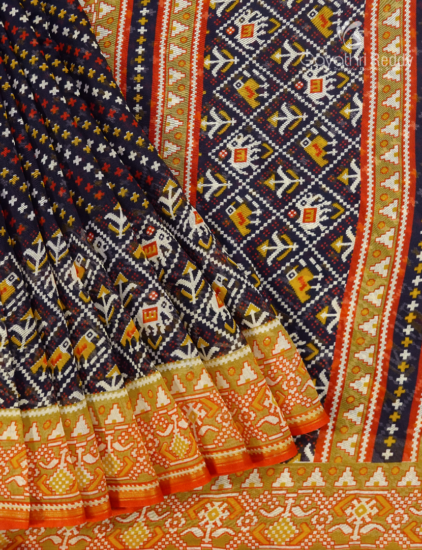 SEMI CHANDERI SAREE-SC3079