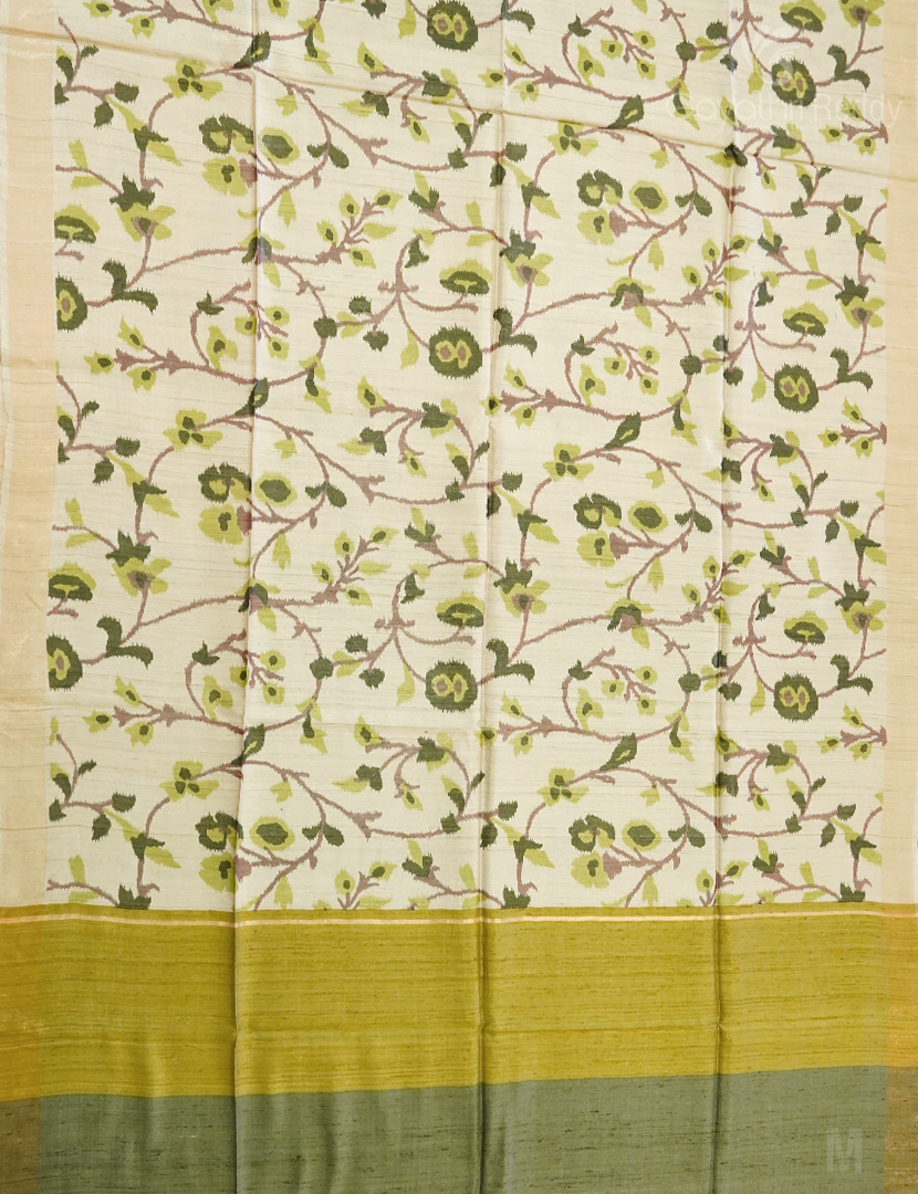 PURE DESI TUSSAR SILK-TS1344