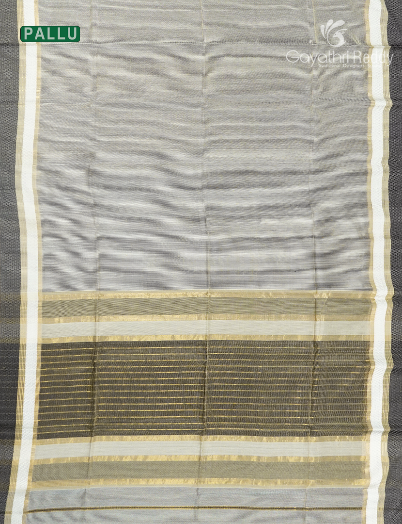 PURE CHANDERI MEDIUM BORDER SAREES -CPS1204