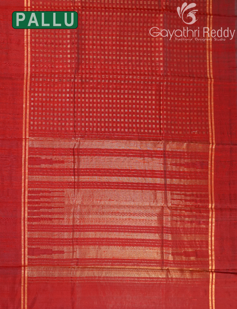 PURE KHADI PATTU SAREE-KHP1299