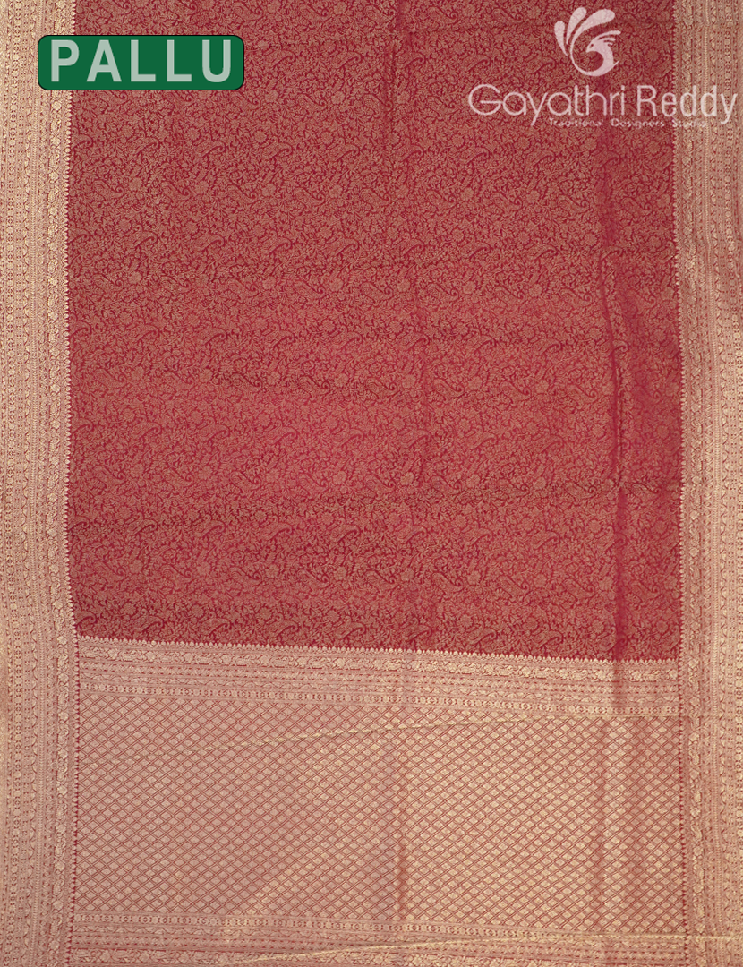 MYSORE CREPE BROCADE SAREE-MCB38