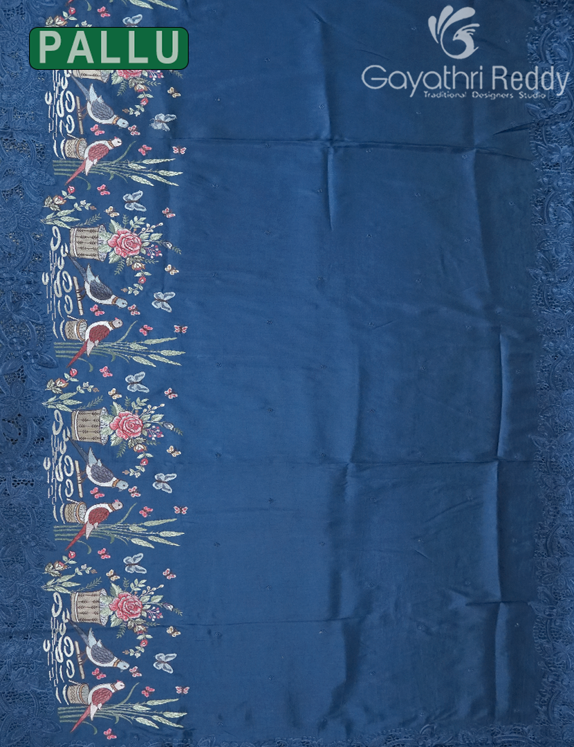 SEMI DUPION SILK SAREE-SDS132