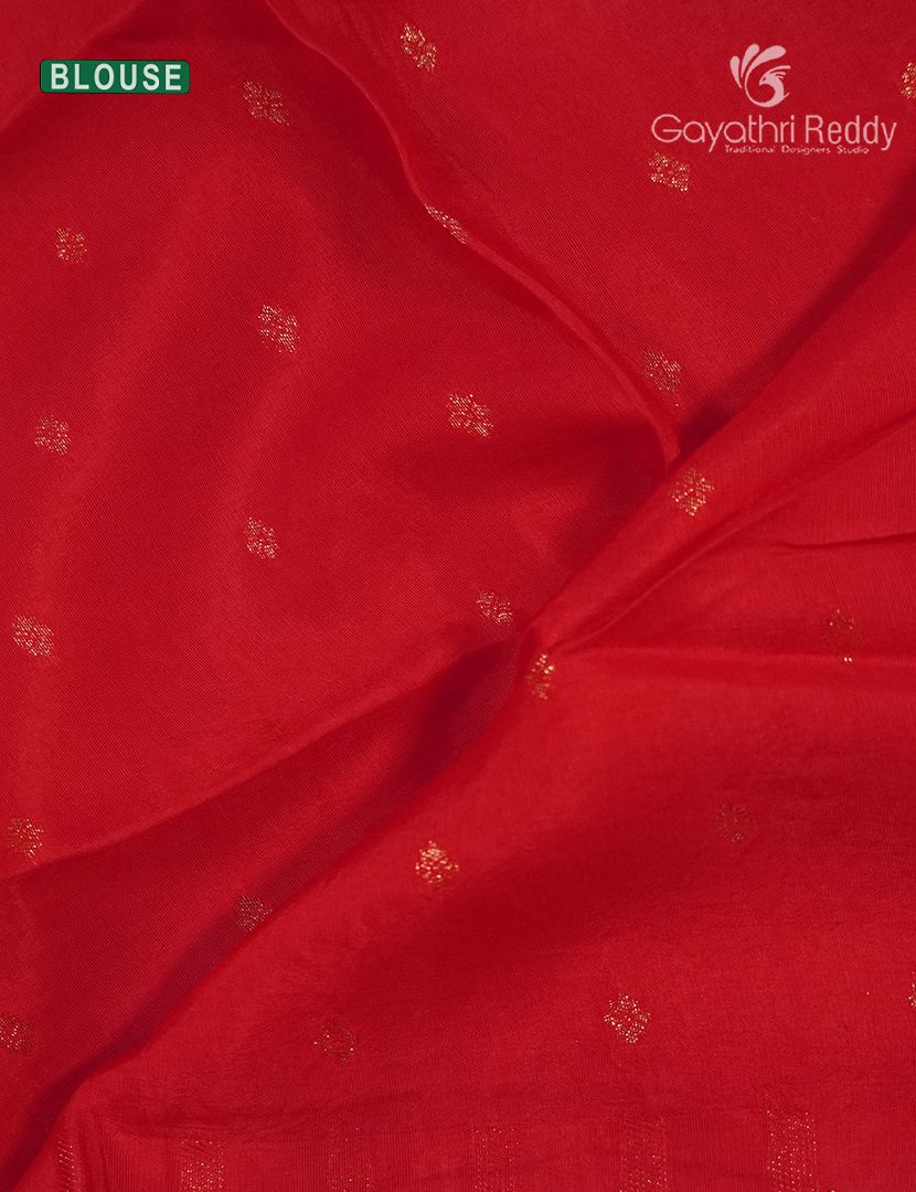 Semi Mysore Crepe Saree in Leaf Green
