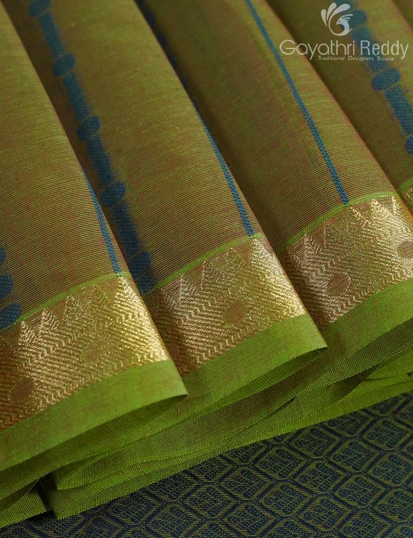 PURE KANCHI COTTON RICH PALLU-KC3087