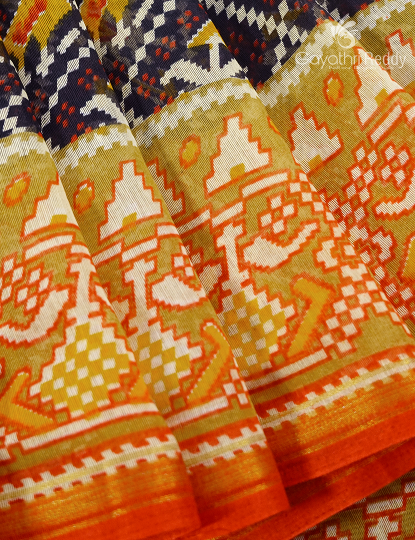 SEMI CHANDERI SAREE-SC3079