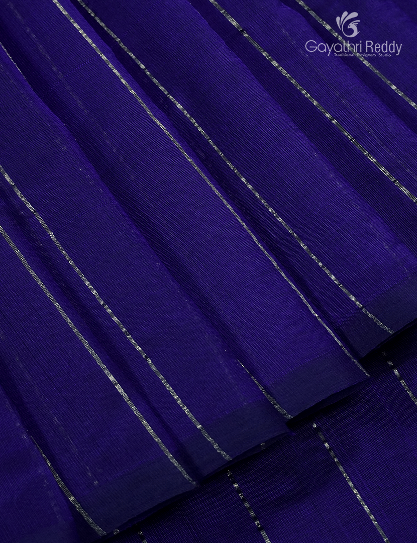 Pure Arani Sico Saree in Deep Blue