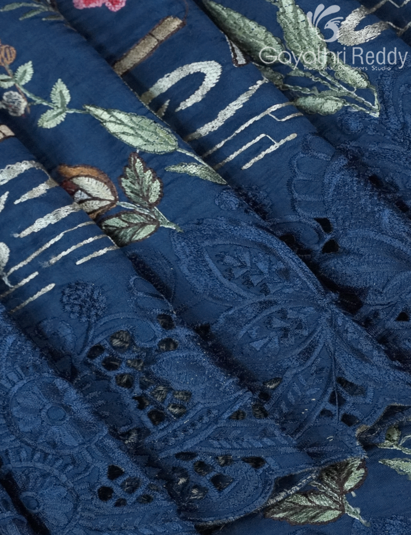 SEMI DUPION SILK SAREE-SDS132