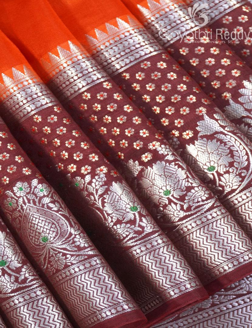 MANGO SILK SAREE -PRM1052