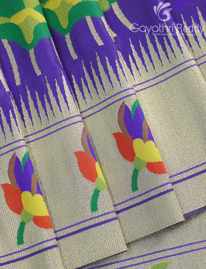 SEMI PAITHANI SAREE-SPS42
