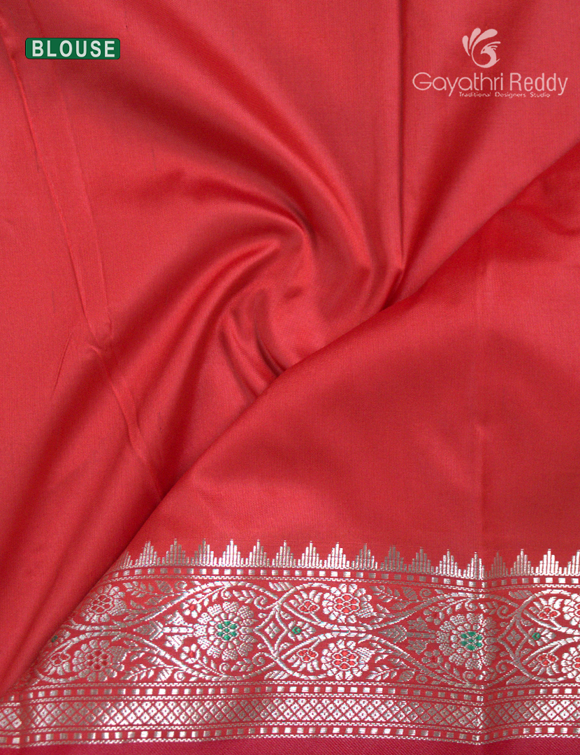 Semi Banaras Katan Silk Saree in Violet