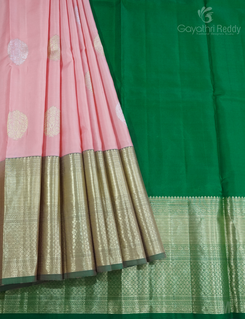 PURE KANCHI PATTU PAVADA(FREE SIZE)-KPL725