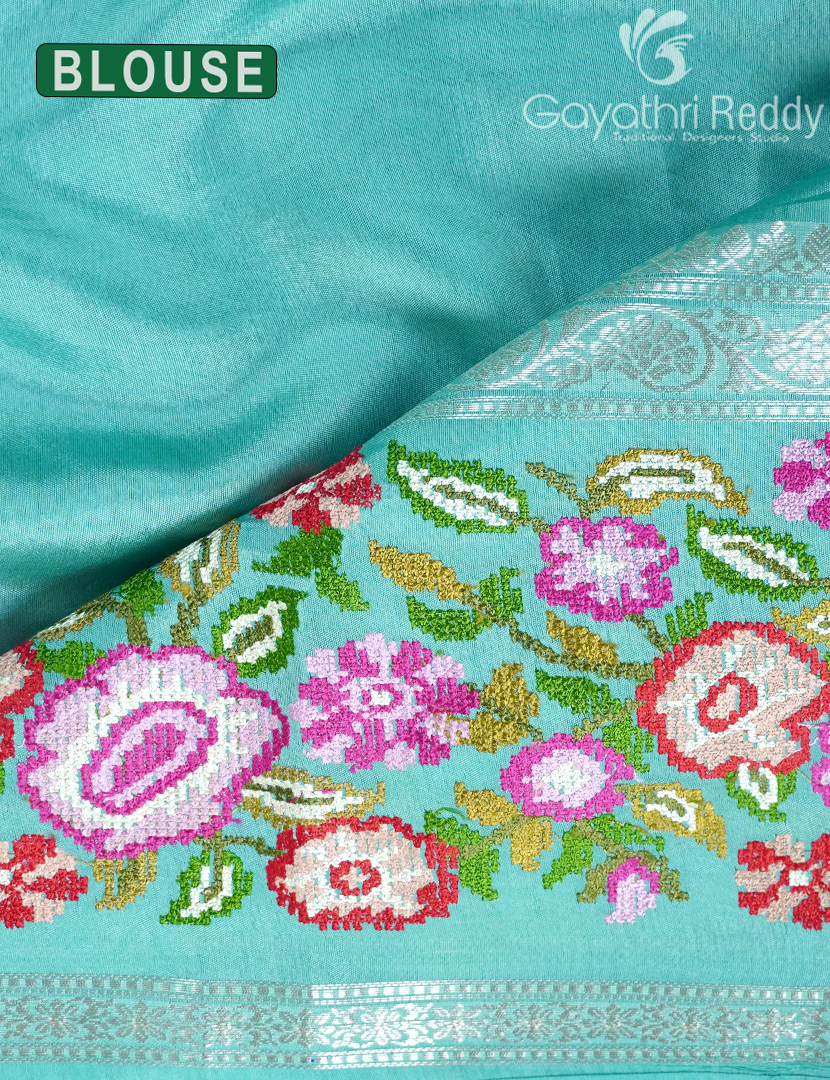 CHINIYA SILK SAREE-CS534