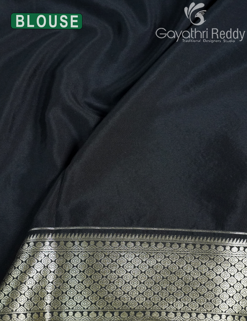 MYSORE CREPE BROCADE SAREE-MCB45
