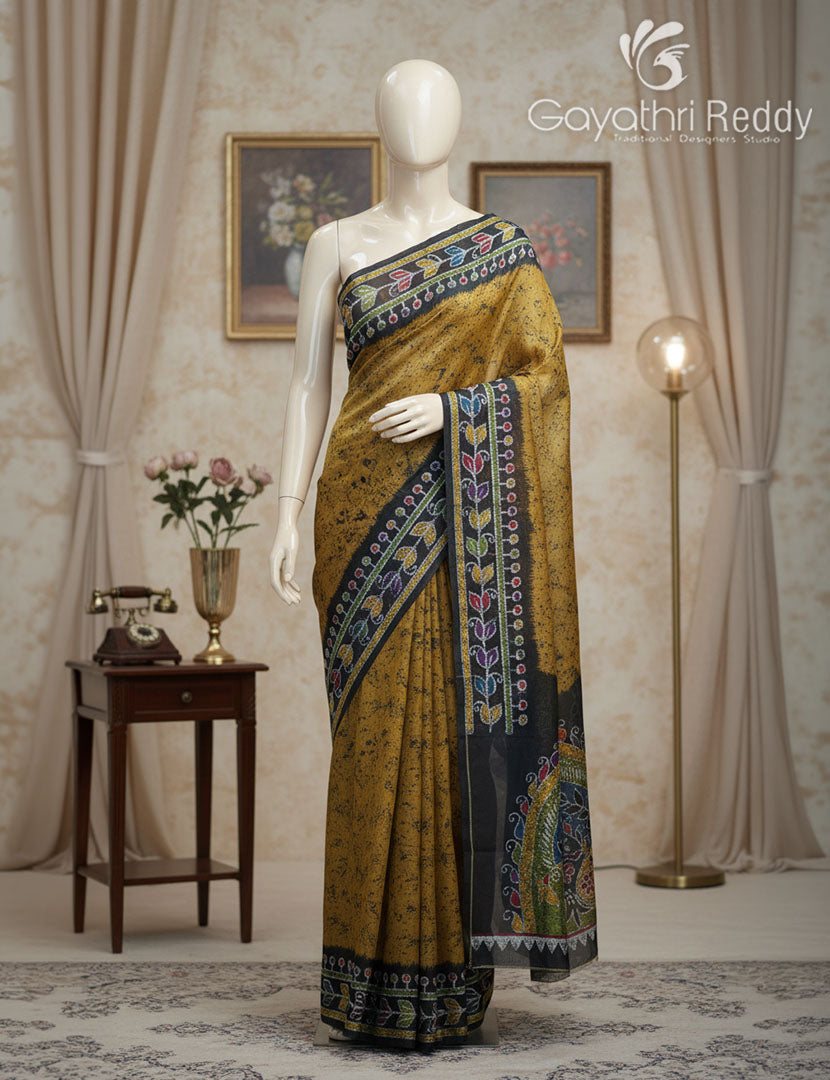 CHANDERI SILK SAREE-CPS1128