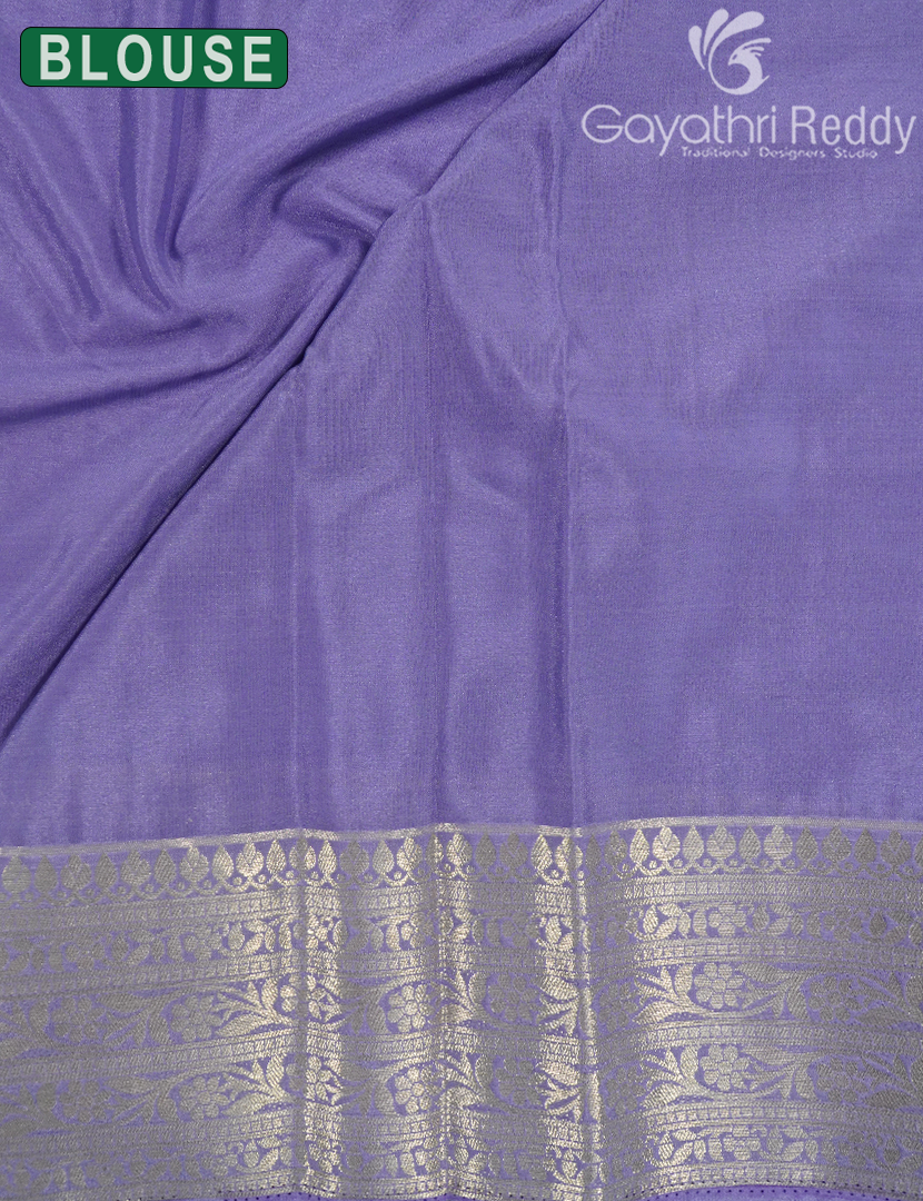 SEMI MYSORE CRAPE SAREE-SMC360