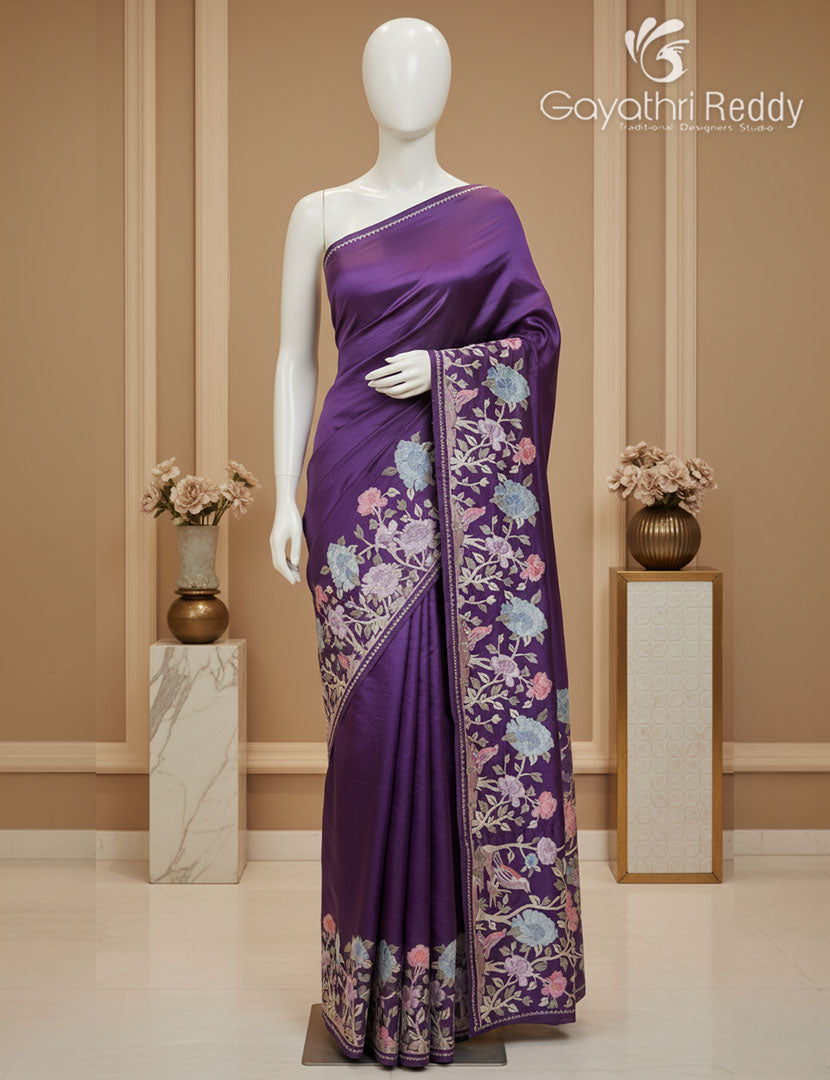 DUPION SILK FANCY SAREE -DSF17