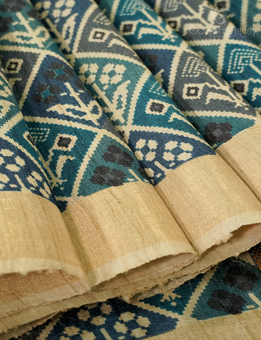 PURE DESI TUSSAR SILK-TS1357