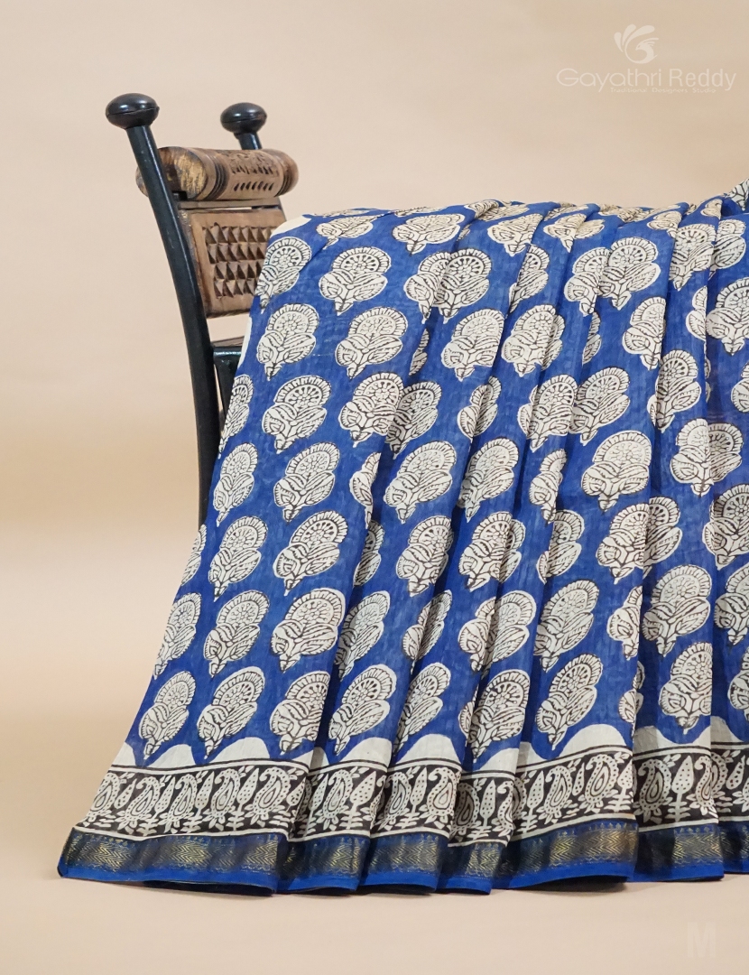 PURE KALAMKARI MAHESHWARI SILK-SMH134