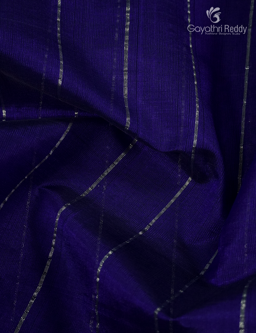 Pure Arani Sico Saree in Deep Blue