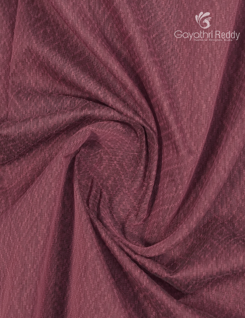 Semi Ikat Sico Saree in Peach