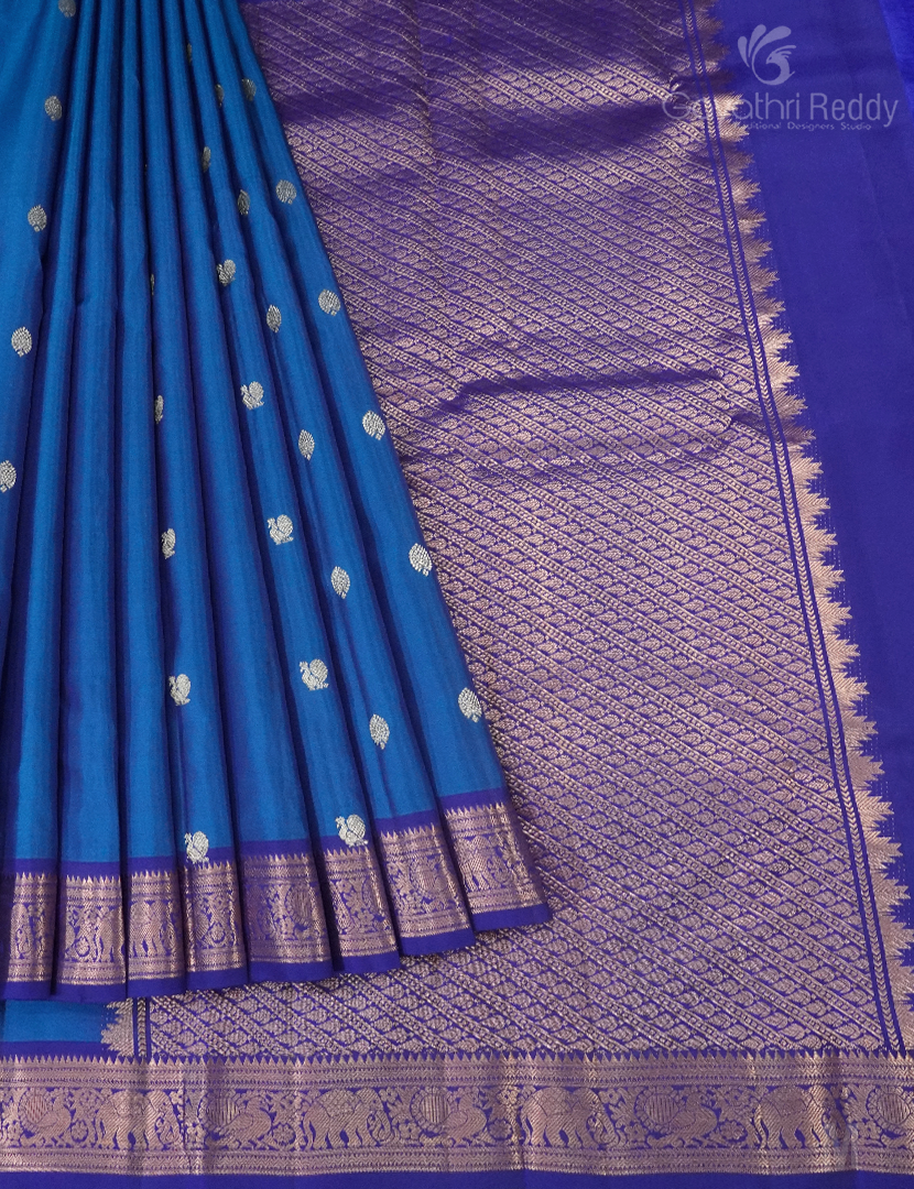 PURE KANCHI PATTU SMALL BORDER-KP7792