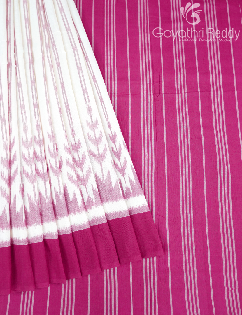 PURE IKKAT COTTON (H.L) SAREE-IKC1072