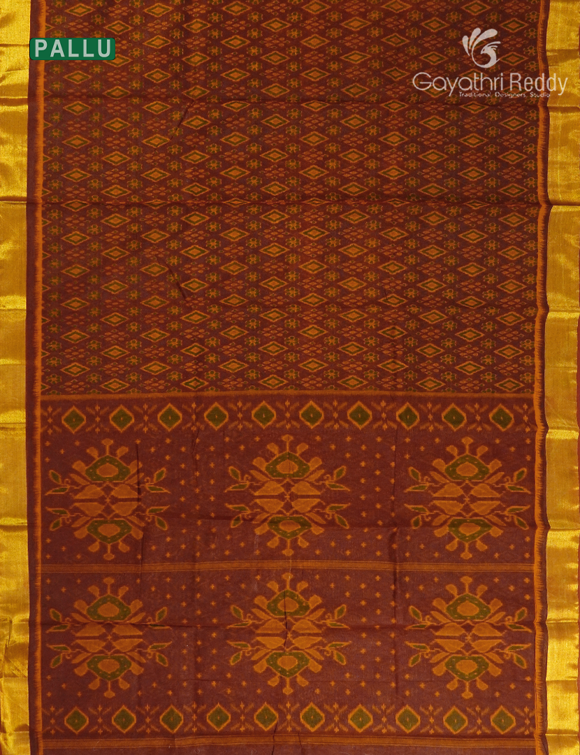 PURE CHANDERI COTTON SAREE -PCCS1