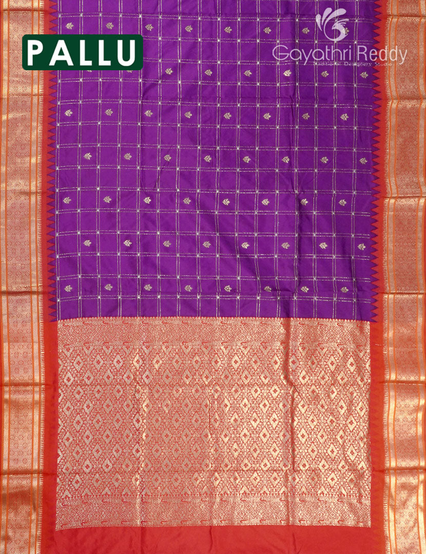 SEMI KATAN SAREE-SKN177