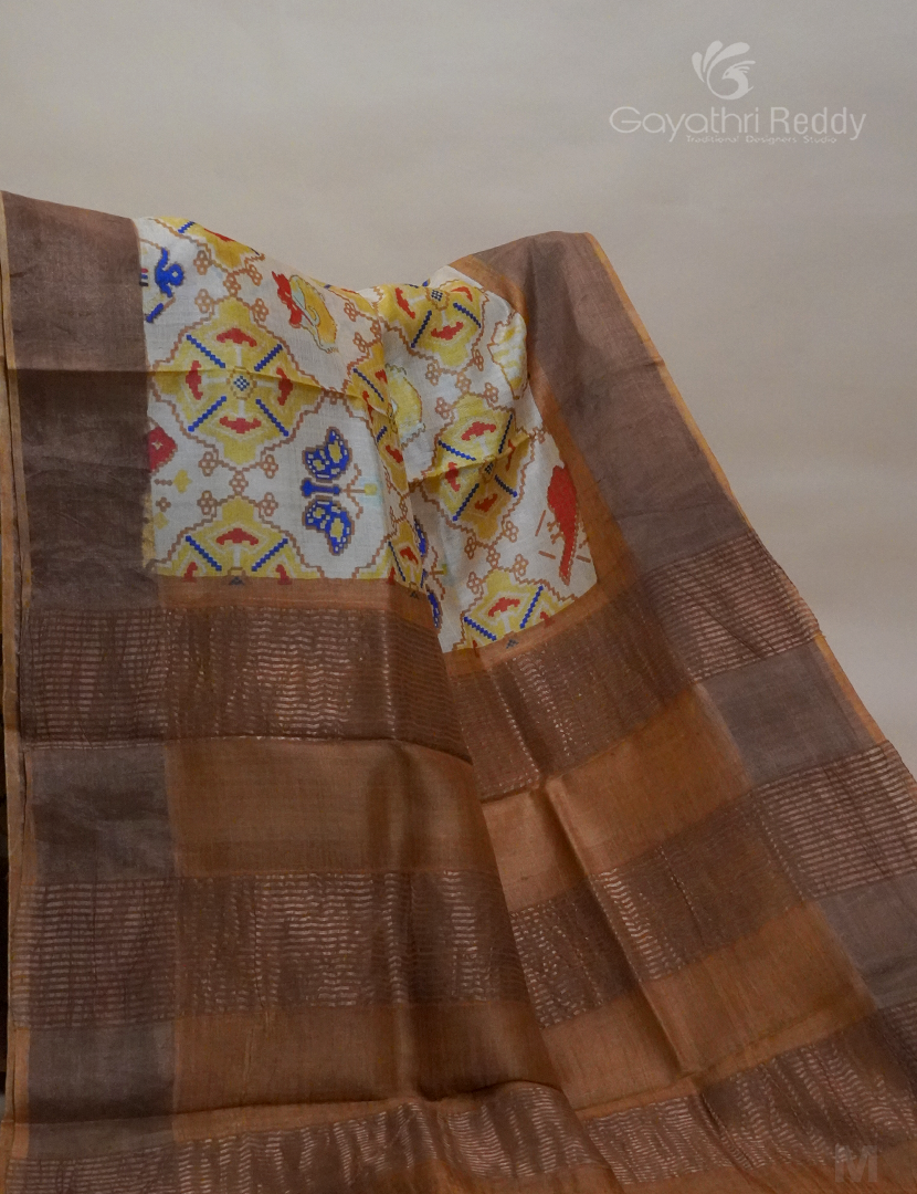 PURE DESI TUSSAR SILK-TS903