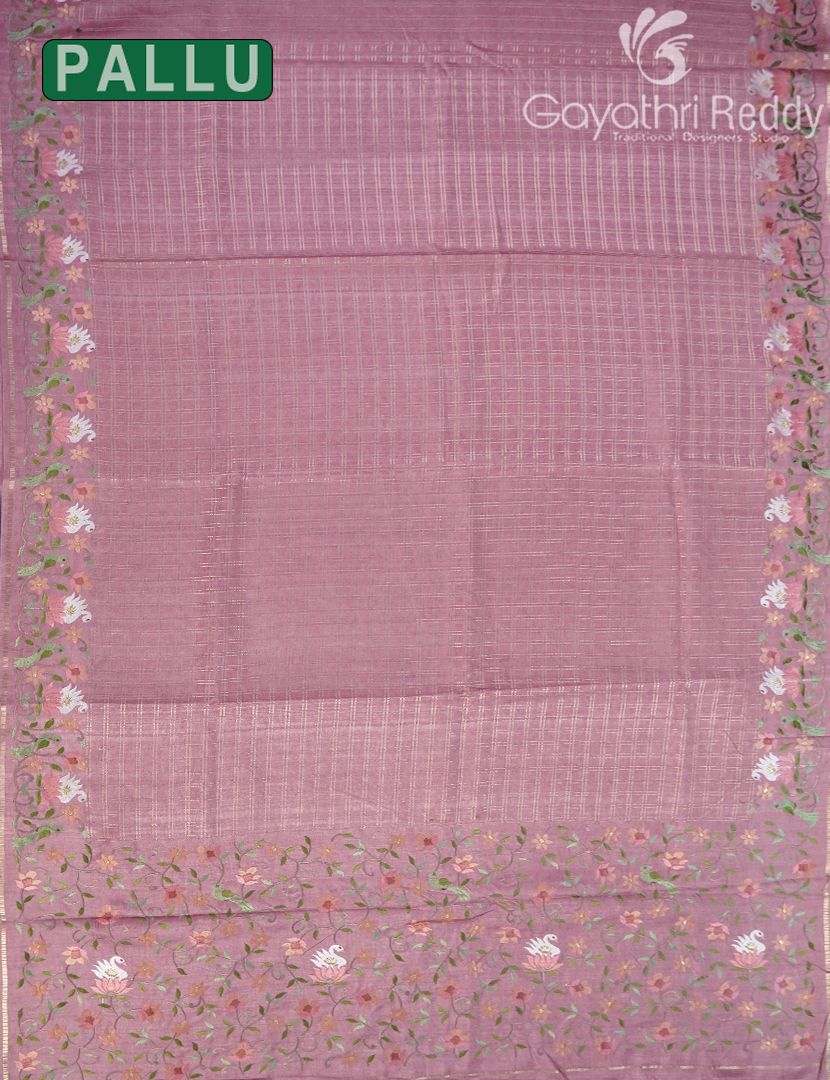 KHADI SILK WORK SAREE-KSW29