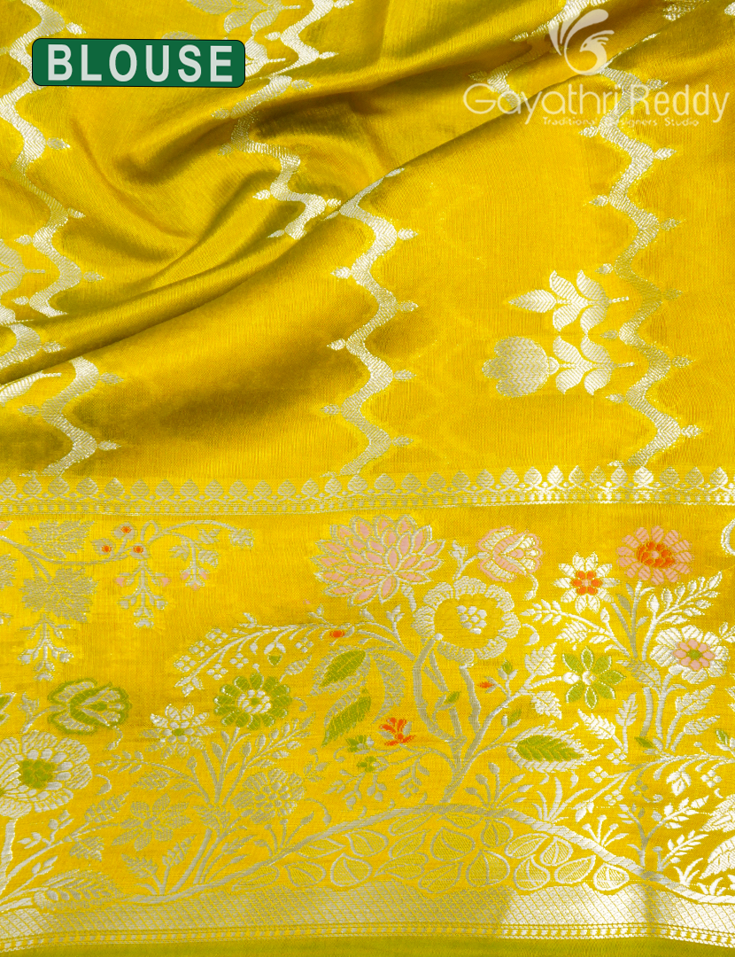 MANGO SILK SAREE -PRM987