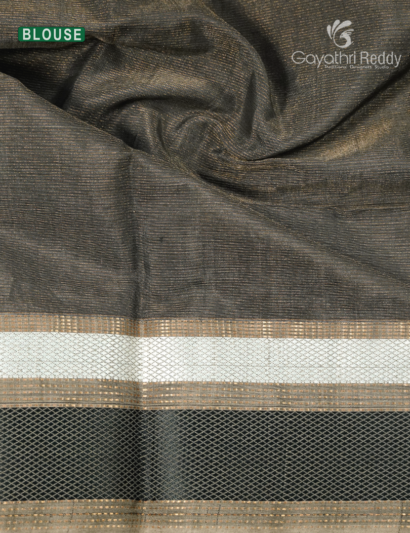 PURE CHANDERI MEDIUM BORDER SAREES -CPS1205