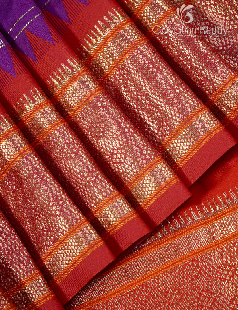SEMI KATAN SAREE-SKN177