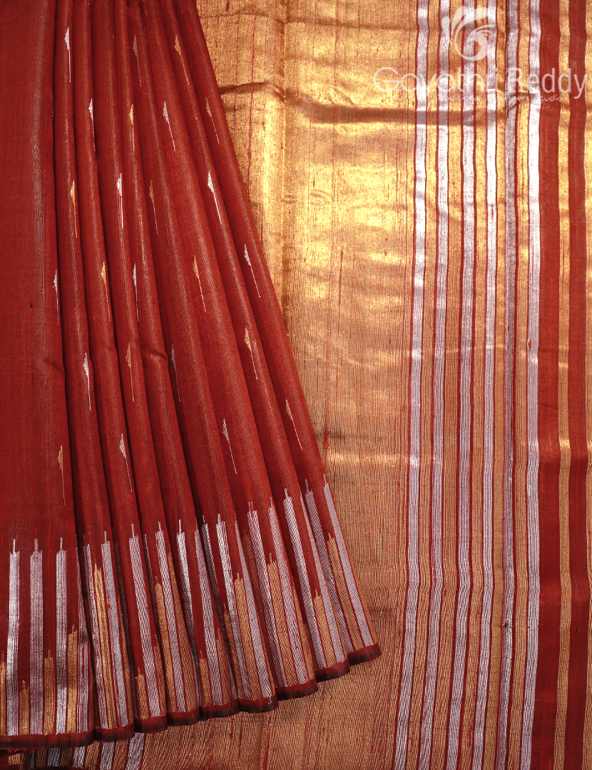 PURE KHADI PATTU SAREE-KHP1244