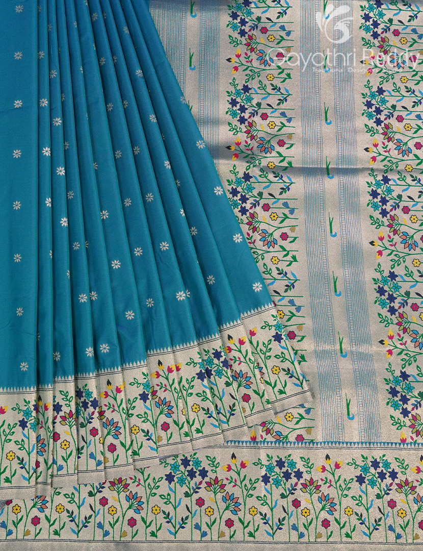 SEMI PAITHANI SAREE-SPS44